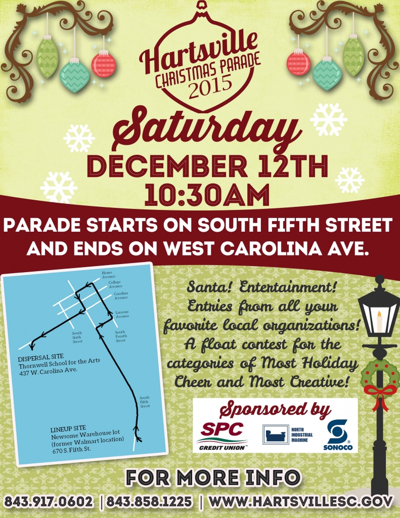 City of Hartsville Hartsville Christmas Parade to bring together