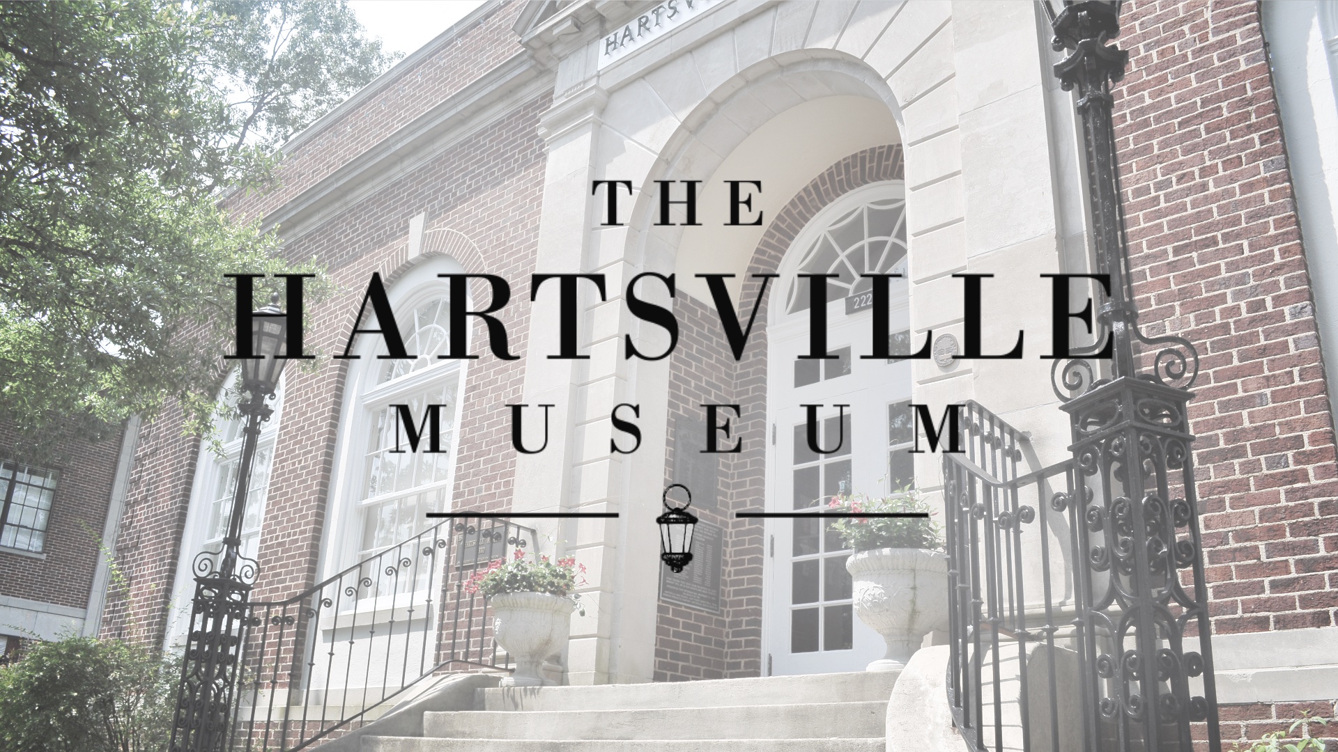 The Hartsville Museum facade and logo.